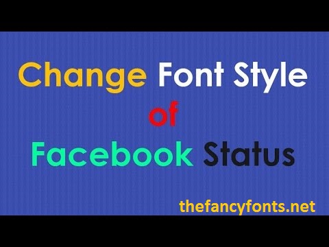 Facebook Font Changer